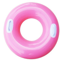 Надувне коло з ручками Intex 59258 (pink)